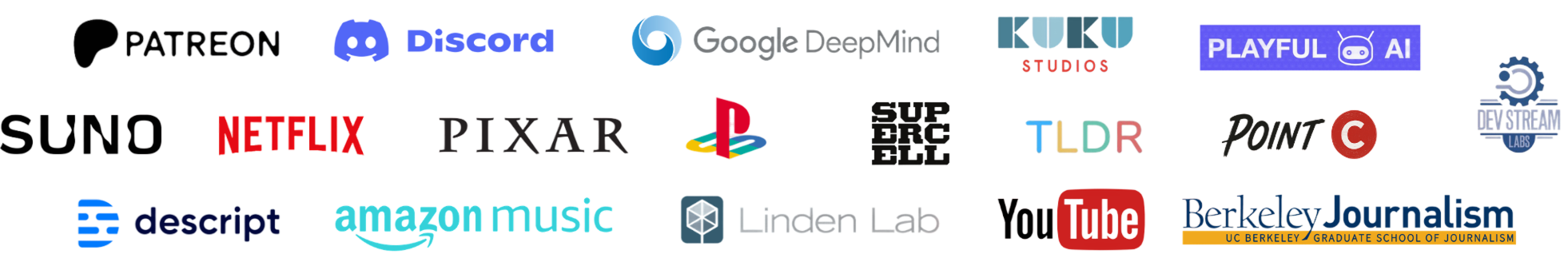 Speakers represented at PLAY 2026